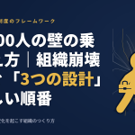 30人・50人・100人の従業員の壁の乗り越え方｜離職を防ぐ組織づくりの順番